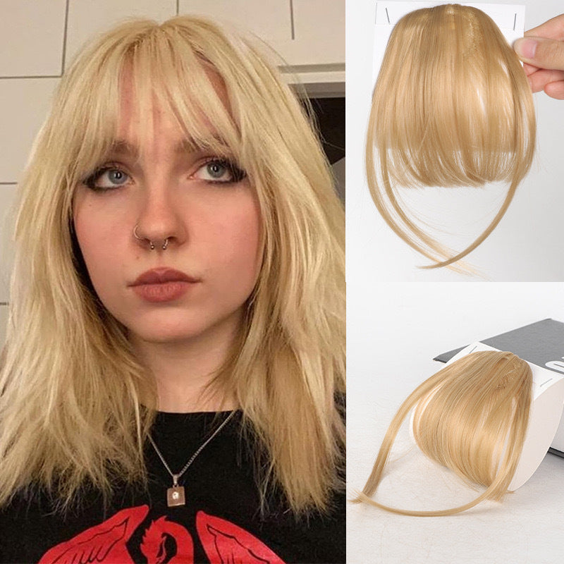 Invisi-Light Front Bangs-The natural fringe complements your beauty.