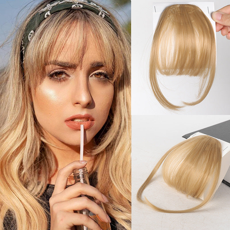 Invisi-Light Front Bangs-The natural fringe complements your beauty.
