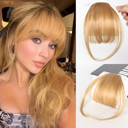 Invisi-Light Front Bangs-The natural fringe complements your beauty.