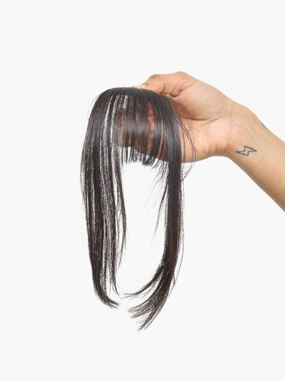 Invisi-Light Front Bangs-The natural fringe complements your beauty.